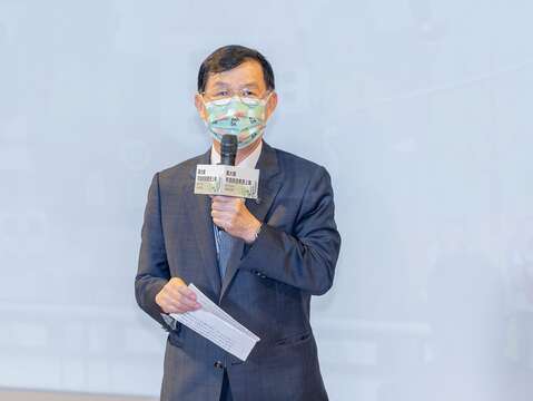 彭振聲副市長出席萬大線車體外觀塗裝票選直播活動，副市長表示萬大線是雙北地區重要建設，也是城市未來發展關鍵