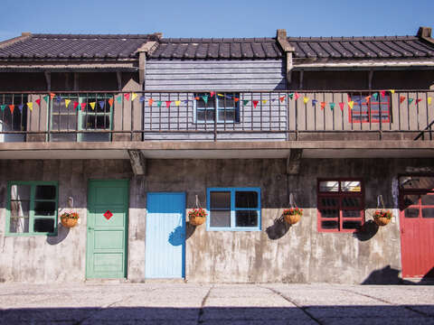四四南村は数少ない完璧な状態で保存された眷村です。60年代のレトロな台北の雰囲気が味わえます。
