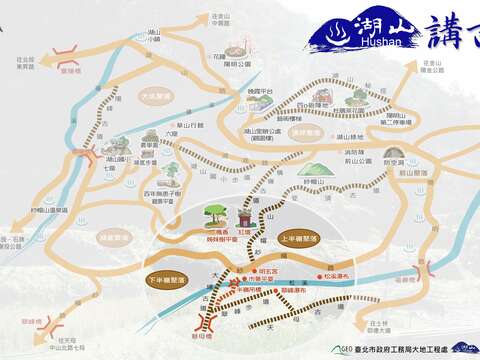 湖山社區地圖