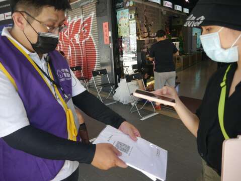 響樂音樂祭歌唱比賽現場落實防疫措施-實聯制