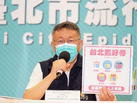 柯文哲出示台灣熊好券