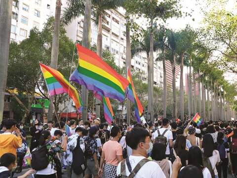 In Taipei, LGBTQIA+ communities have become more visible and active in recent years.