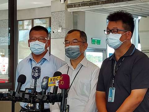 貓纜換纜索記者會受訪