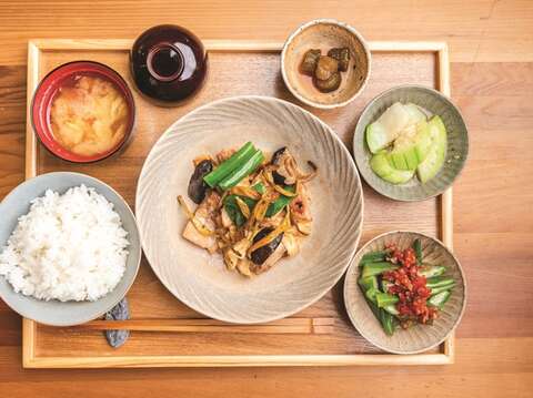 泔米食堂では地元の米と食材を使い、台湾独自の飲食文化を料理の中で表現しています。(写真/Green Media)