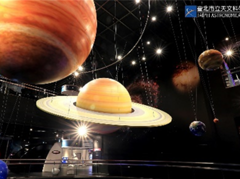 天文館展示場八大行星