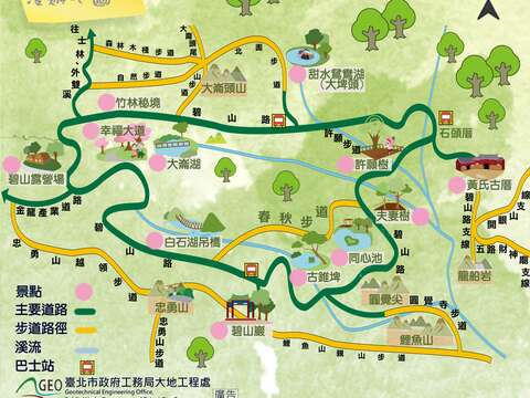 白石湖社區漫遊地圖