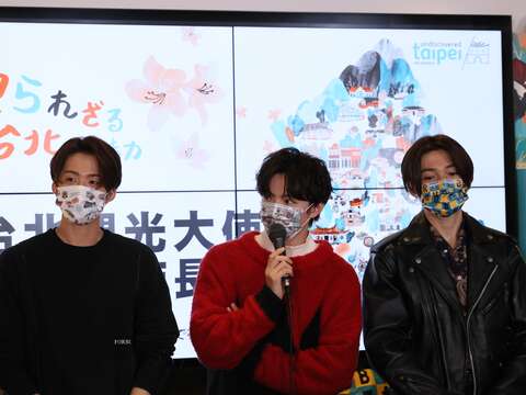 台北市観光大使FANTASTICS_from_EXILE_TRIBEによる「想い出すのは、いつも台北」特設コーナー一日店長イベント