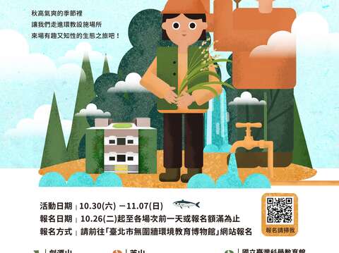 「環教設施場所趴趴走」活動海報