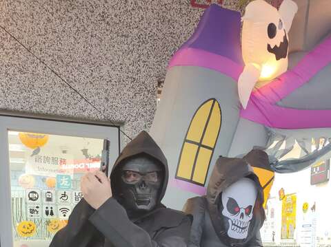 兒樂「萬聖變裝點心趴」搞怪登場-死神