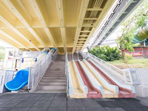 環騎台北組(66公里)-打卡點 小鴨慢騎組(12公里-打卡點 -古亭河濱公園-永福橋下遊戲場