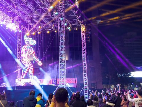 2021台北燈節史上第一個會跳舞的主燈NEW