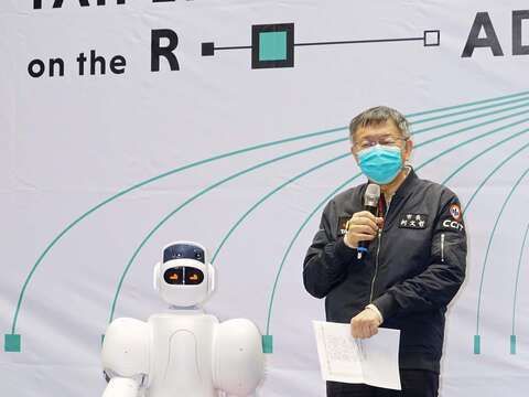 臺北後疫情產業轉型政策白皮書實體策展開幕式