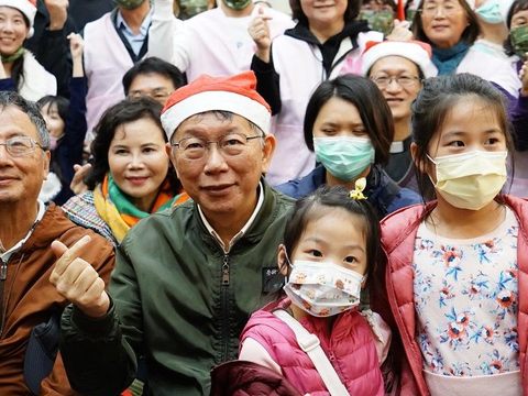 「臺北耶誕愛無限」活動串連新生南路沿線教會，為這一年受疫情影響的臺北增添更多溫馨及希望。.JPG