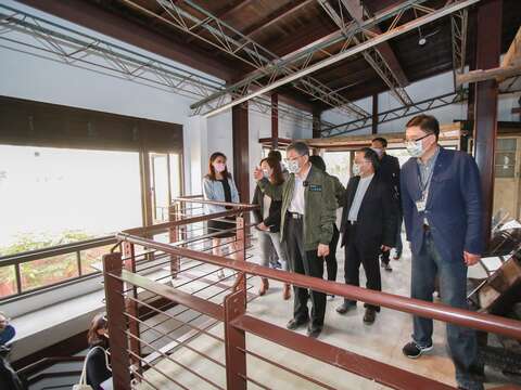 柯文哲市長視察「原臺北刑務所官舍-金華街135號至177號及金山南路2段112號」修復工程