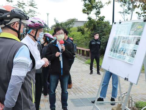 新工處簡報大度路3段南側貴子坑溪旁道路拓寬工程