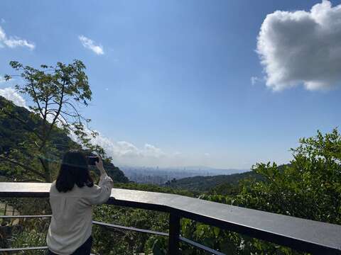 市景平臺遠眺北投市景