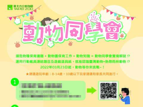 這次遊戲主要是傳達人類活動對環境及物種的影響，及棲地與生物多樣的重要性