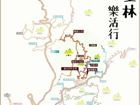 士林水圳之旅地圖
