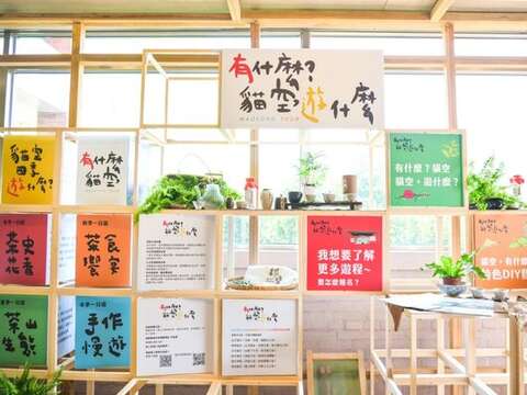 即日起至4月24日之「貓空，遊什麼」微型展
