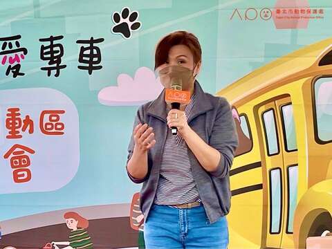 產業發展局吳欣珮副局長致力推廣動物友善政策