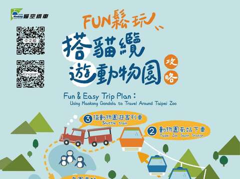 「FUN鬆玩搭貓纜遊動物園」攻略海報