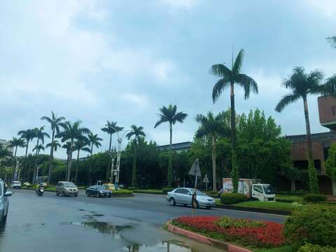 風情綠廊點綴出多層次的色彩(圖片來源：臺北市政府工務局公園路燈工程管理處)