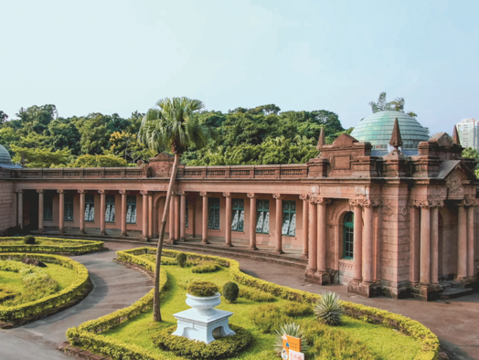 Museum of Drinking Water, designed in the Baroque-style, is also a popular check-in spot in Taipei. (Photo/Taipei Water Park)