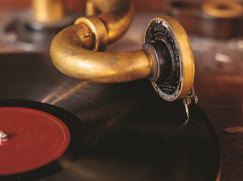 One of Wang’s prized possessions is a gramophone produced in the 1920s, well-preserved and still functional from the turntable to the needle.