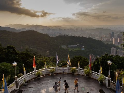 指南宮是臺北知名的觀景勝地(圖片來源：臺北市政府觀光傳播局)