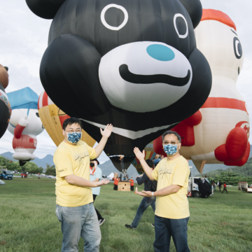 熊讚熱氣球今年再回歸台東縣「2022臺灣國際熱氣球嘉年華」。(圖片來源：臺北市政府觀光傳播局)