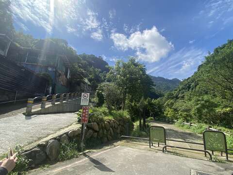 豹山溪入口(圖片來源：臺北市政府工務局大地工程處)
