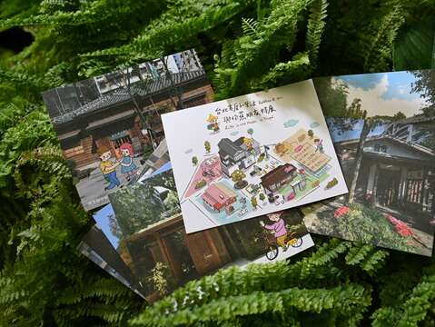 展覽期間推出8款限量「阿蕉X老房子特展紀念明信片」免費索取，每款明信片推出時間隨機，想蒐藏的民眾們就多來幾趟台北探索館吧！(圖片來源：臺北市政府觀光傳播局)