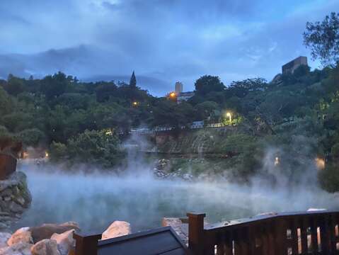 地熱谷如仙境般全新風貌(圖片來源：臺北自來水事業處)