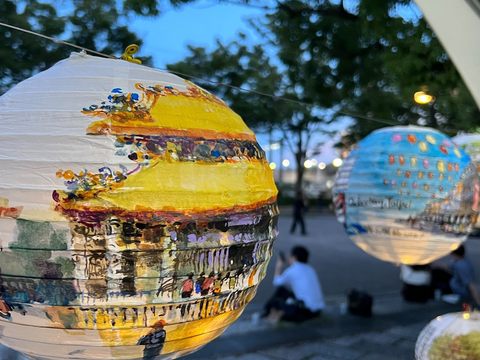 「2023台灣燈會在台北」，吸引參觀民眾目光(圖片來源：臺北市政府觀光傳播局)