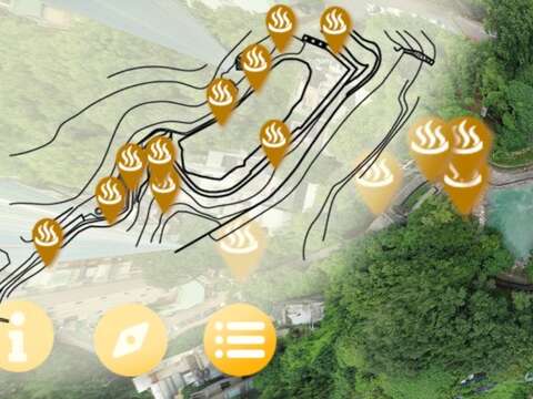 新北投地熱谷環景圖(圖片來源:臺北市商業處)