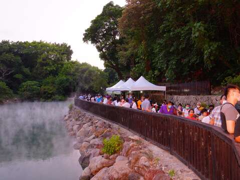 新北投地熱谷景觀再造嶄新風貌(圖片來源:臺北市商業處)