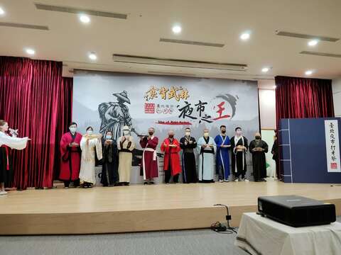 夜市之王-武俠美食走秀(圖片來源：臺北市市場處)