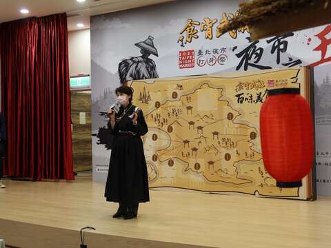 黃珊珊副市長致詞(圖片來源：臺北市市場處)