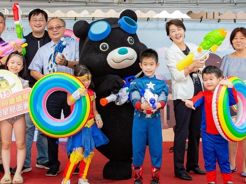 「台北河岸童楽会」が8/19開幕 水遊びで暑さを吹き飛ばそう