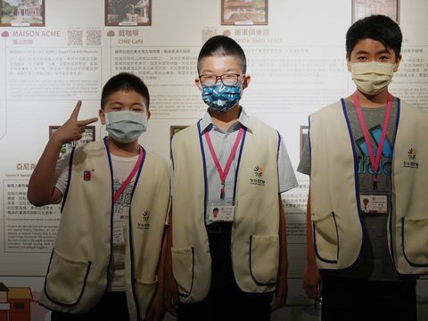本次研習營課程首次由台北探索館導覽小志工全程擔任課程助教.JPG(圖片來源：台北市政府觀光傳播局)