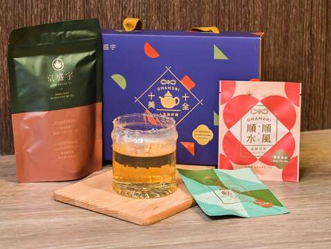 商圈大禮包：台北永康品茶文化包裝新穎送禮美觀(圖片來源：臺北市商業處)