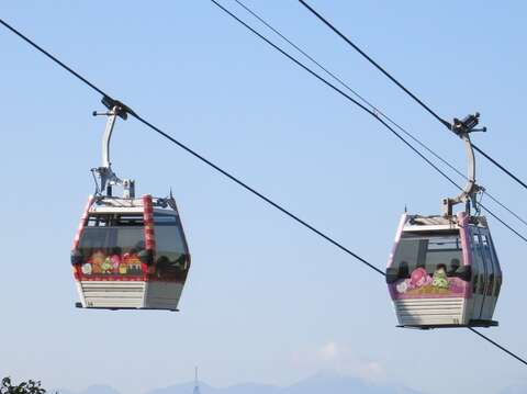 滿15歲生日的貓空纜車(圖片來源:臺北大眾捷運股份有限公司)