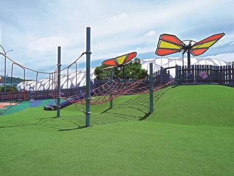 台北にあるインクルーシブ公園は、子どもたちが自由に遊べる最高の空間です。（ 写真/ 台北市観光伝播局 ）