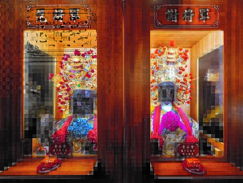 謝将軍と范将軍は、青山王祭典でもその姿を目にすることができます。( 写真/Samil Kuo )
