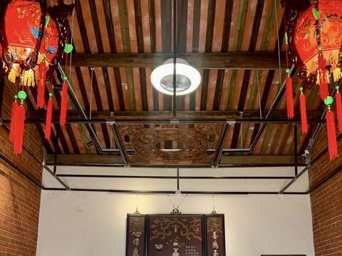 祖厝內部空間(圖片來源：臺北市政府文化局)