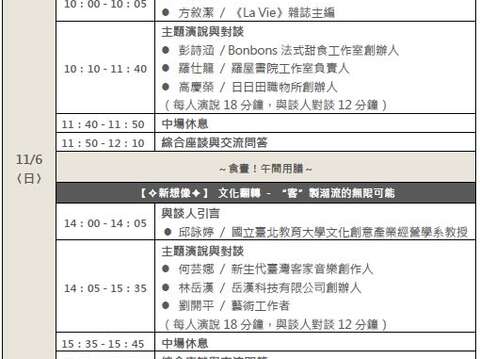 1106流程(圖片來源：臺北市政府客家事務委員會)