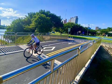 Trench Bridge Revamped at Guting Riverside Park