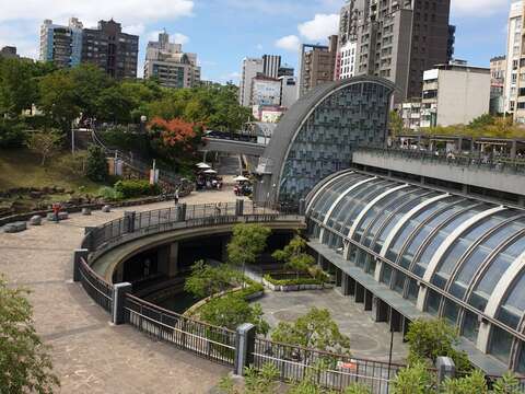 大安森林公園站(圖片來源：臺北大眾捷運股份有限公司)
