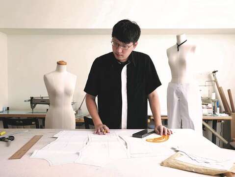 Apu Jan is one of the most notable names in the Taiwanese fashion industry, and is also considered one of the best bespoke gown designers in Asia as per Tatler magazine. (Photo/Wei Wen Chen)