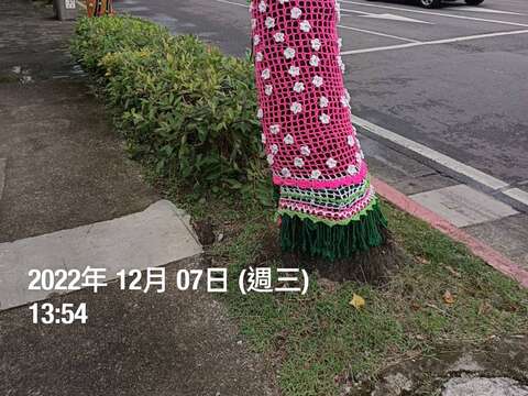 色彩繽紛的樹霓裳(圖片來源：臺北市政府工務局公園路燈工程管理處)